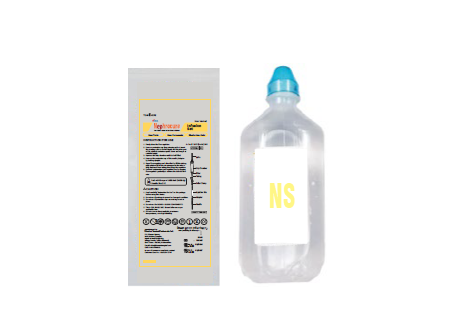 Infusion Set / Saline Giving Set + Normal Saline